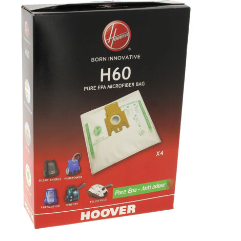 Etana Sacchetti per aspirapolvere compatibili con l'Articolo Hoover Telios Plus 2400 Watt - 10 Sacchetti raccoglipolvere