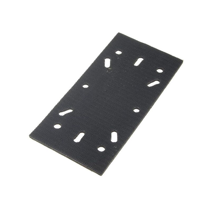 EMagTech Tampone Di Levigatura Di Ricambio 125 Mm Per Black & Decker KA190 SE, BD190 SE, SPEC375, PEC376 - Disco Supporto Con 8 Fori Per Aspirazione Polvere