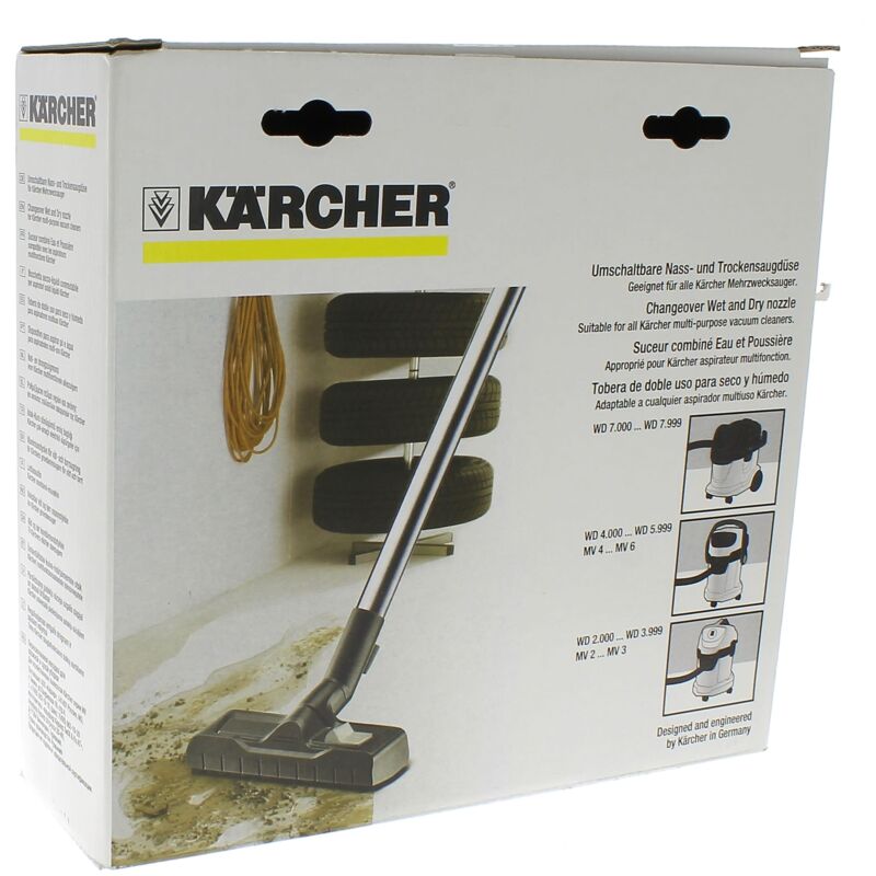 MisterVac Sacchetti Per Aspirapolvere Compatibili Kärcher MV 5 P: 10 Pezzi In Carta Multistrato, Alta Filtrazione