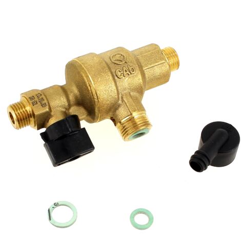 Prevenzione del riflusso + rubinetto 87167700040 per caldaia elm leblanc