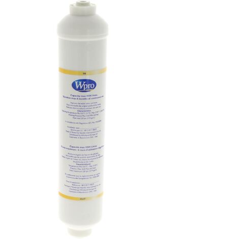 Filtro acqua di ricambio adattabile per frigorifero Whirlpool Indesit