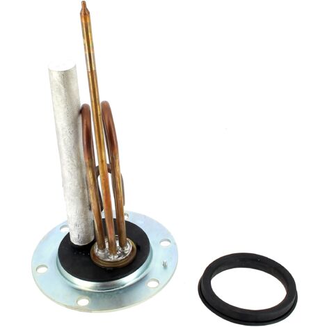 Resistenza 6 fori 1650w + guarnizione 099004 per scaldabagno atlantic