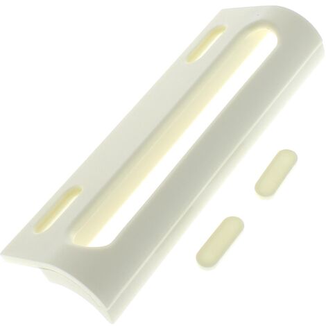 Maniglia Porta Congelatore Bianca 190mm – Regolabile 90-170mm – Universale Per Beko, Hotpoint, Zanussi
