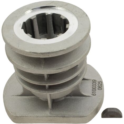 Supporto lama 25mm + chiave 122465608/3 per tosaerba ggp