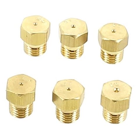 15 Ugelli Per Gas Butano - Set Da 0.5/0.7/0.87/1.02mm Per Piani Cottura A Gas - Foto 2