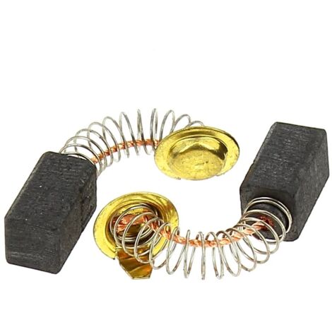 20 Pezzi Spazzole Motore In Carbone 99044 - Ricambio Per Motore Elettrico - 7x17x18 Mm - 6