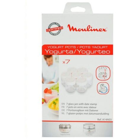 Manuali di istruzioni Vasetti yogurt in vetro x7 A14A03 A14A03