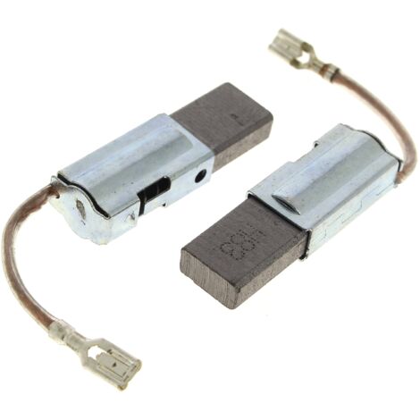 2 Spazzole Carbone Per Motore Lavatrice 5x13,5x32 Mm - Ricambio Compatibile Con Bauknecht, Bosch, Electrolux