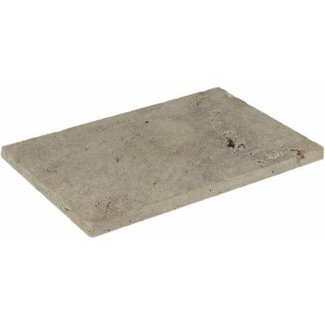 Dalles et Pavés Travertin Rustique - Mix Beige - 40,6x61x3cm - Vieilli - (1 m²)