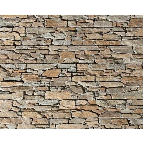 Plaquette de parement en quartzite – Format en Z 15x55-60 cm – Épaisseur 3,5-4,5 cm – Pour fixation sur béton - 15x55-60x3