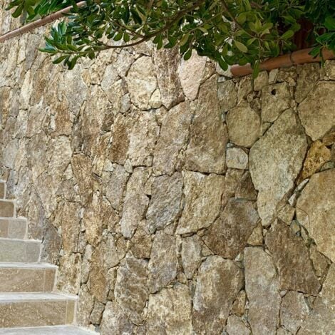 Pierres Sèches - Parement mural - MURCIA - Opus incertum - Naturelle - (1 m²)