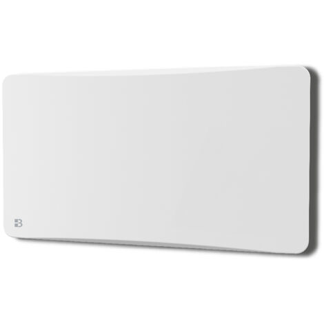 Bestherm OVEO radiador eléctrico fijo cerámico horizontal plug & play 1500W inercia seco blanco (sin enchufe)
