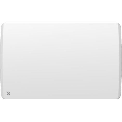 Radiador eléctrico fijo cerámico de inercia seca Bestherm ARIA blanco horizontal de 1500W (sin enchufe)