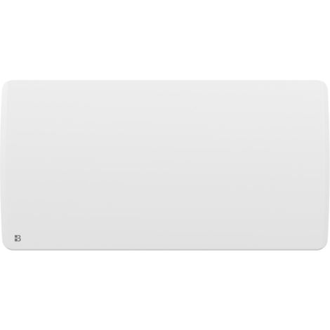 Radiador eléctrico fijo cerámico de inercia seca Bestherm ARIA blanco horizontal de 2000W (sin enchufe)