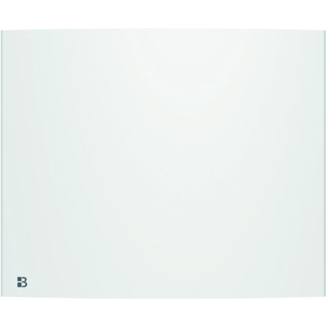 Radiador eléctrico fijo de inercia seca de hierro fundido 1000W Bestherm BIA horizontal blanco (sin enchufe)