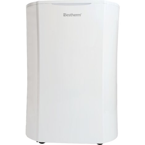 Deumidificatore BESTHERM Nova 5L/giorno Con Purificatore E Filtro Carbone Attivo, Silenzioso 32dB, Timer 24h, Per Ambienti 80-120 M³