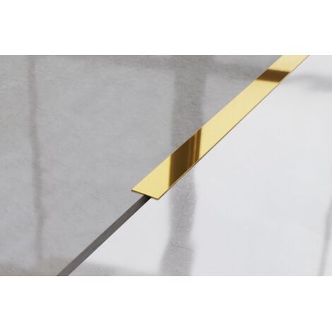 Bande Décorative Adhésive Laiton Brossé V2A 2500 × 60 × 0,5 Mm – Look Inox Premium