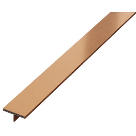 TS Profile Couvercle de joint rectifié en acier inoxydable 1.5cm x 270cm - Cuivre satiné (1/4)