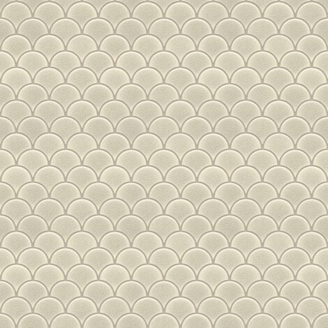 Mosaïque en céramique sur maille pour salle de bain ou cuisine 29cm x 28.5cm - Sandman