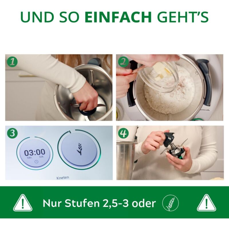 Siliconen Spatbescherming voor Thermomix & Monsieur Cuisine