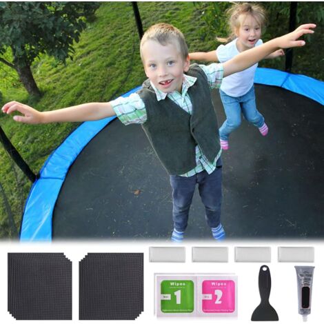 Resilient Black Repair Kit 10 teilig Trampolin Reparaturset Repariert resilient-black-repair-kit-10-teilig-trampolin-reparaturset-repariert