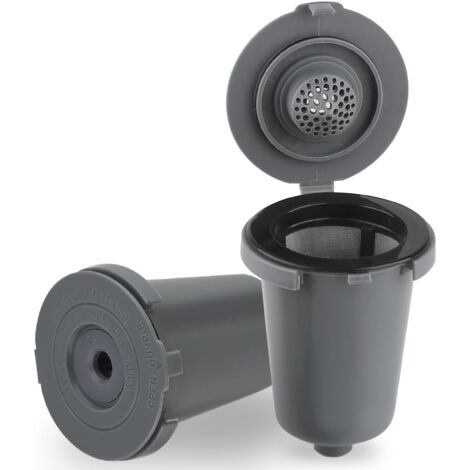 Wiederverwendbare Kaffeefilter Für Cuisinart – 2 Becher Mit Edelstahlsieb, BPA-frei