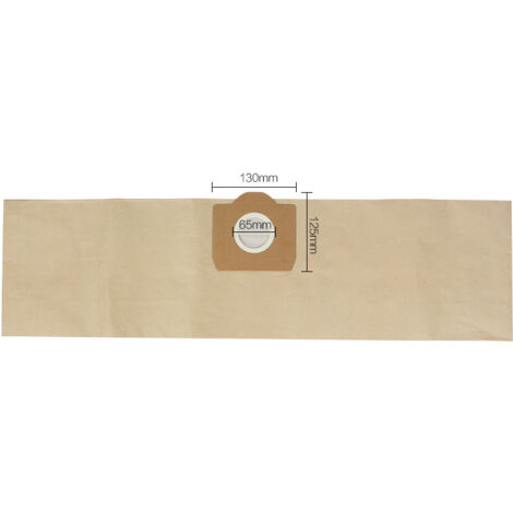 10 Vlies-Filterbeutel Für Kärcher WD 3.150 – 3.800 M – Reißfest, 62x32 Cm – Alternative Zum Original