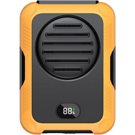 RANRAO Mini ventilateur de cou portable à clip 2000 mAh rechargeable