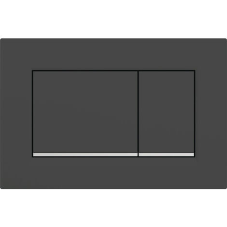 Für Geberit Sigma30 3/6L Bedienfeld – Schwarz/Chrom 115.883.KK.1