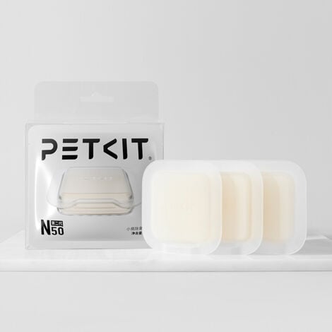 NEU FÜR PETKIT PURA Max Desodorierende und selbstreinigende Katzentoilette, langanhaltender Duft, sehr sicher, nicht reizend, langlebig (3er-Pack)