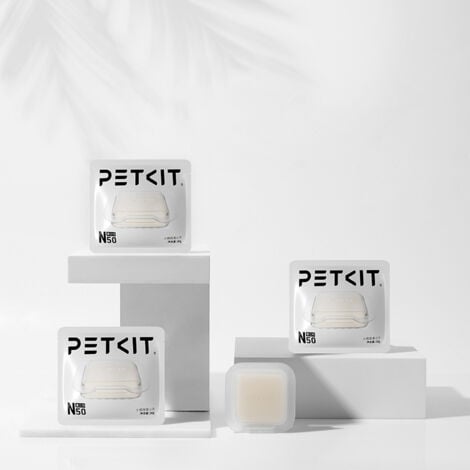NEU FÜR PETKIT PURA Max Desodorierende und selbstreinigende Katzentoilette, langanhaltender Duft, sehr sicher, nicht reizend, langlebig (3er-Pack)