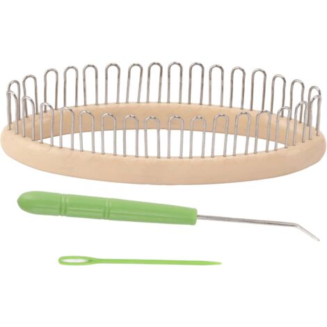 Novelinks Rundstrick-Webstuhl Set - 5 Webstühle + Zubehör Für Strickanfänger & Profis