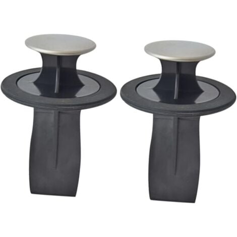 2 Stück Spülbecken Sieb - Silikon Hängesieb Mit Snap-Button