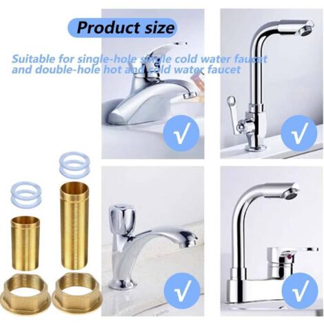Kimhanro 1440°Drehbarer Wasserhahn Verlängerung, Multifunktionaler Kimhanro 1440°Drehbarer Wasserhahn Verlängerung, Multifunktionaler