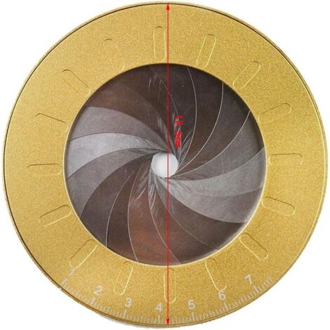 Outil de dessin de cercle - VBESTLIFE - 12.5cm - Acier inoxydable