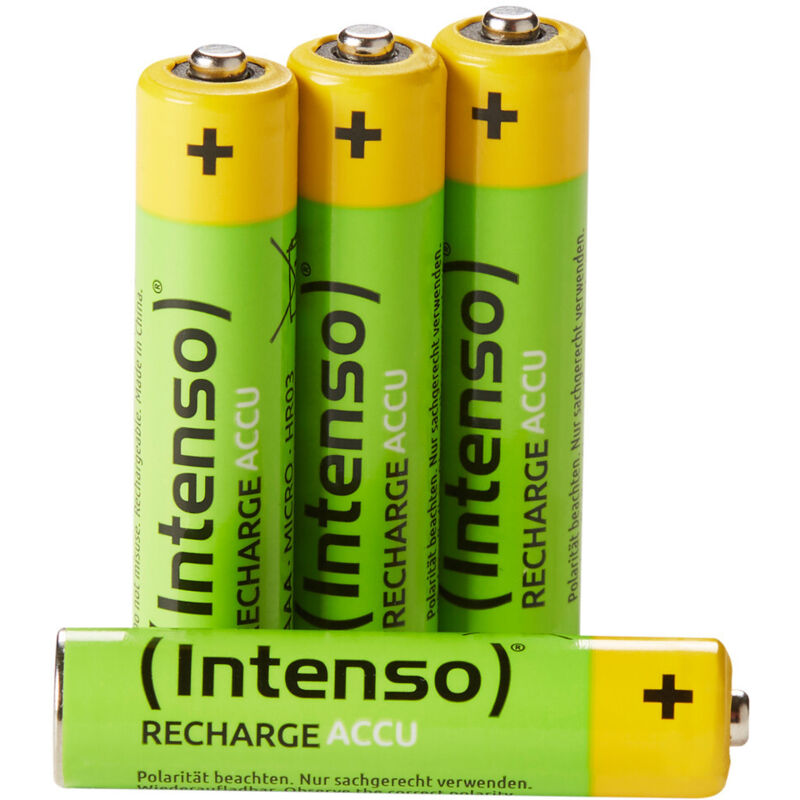 Camelion HR03 Pack De 4 Pilas Recargables AAA 1.2V 600mAh Níquel Metal Hidruro
