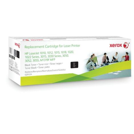 Tóner Xerox Cartucho de tóner negro. Equivalente a HP Q2612A. Compatible con HP LaserJet 1010/1012/1015/1018, 1020/1022, 3015/30 (1/5)