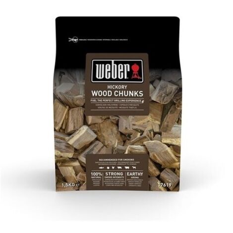 Weber Madera en trozos, nogal americano, 1,5kg