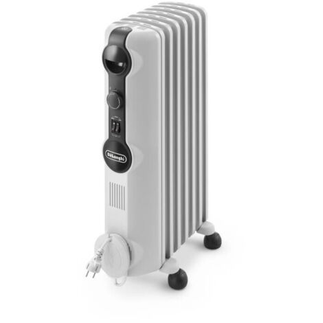 De’Longhi TRRS 0715 calefactor eléctrico Interior Blanco 1500 W Radiador de aceite eléctrico