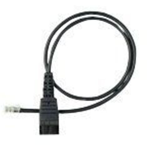 Jabra 8800-00-88 cable telefónico 0,5 m Negro (1/4)