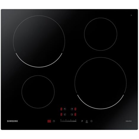 Samsung NZ64T3707AK Negro Integrado 60 cm Con placa de inducción 4 zona(s)