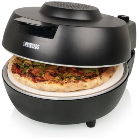 Princess 01.115005.01.001 fabricante de pizza y hornos 1 Pizza(s) 1200 W Negro