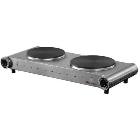 Estufa eléctrica 2 fuegos 2500w - 994 - ariete -