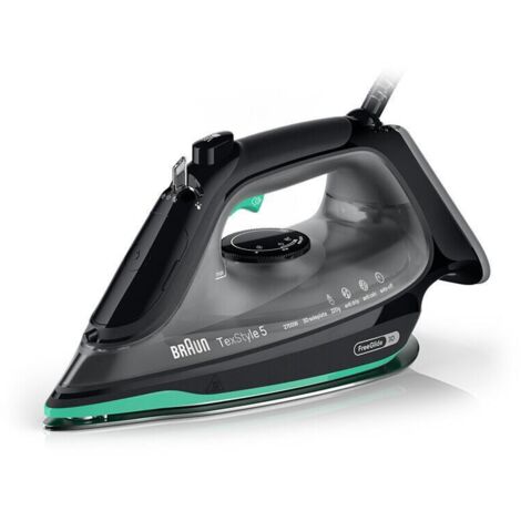 Braun TexStyle 5 SI 5277 GR plancha Plancha vapor-seco Suela de cerámica 2700 W Verde