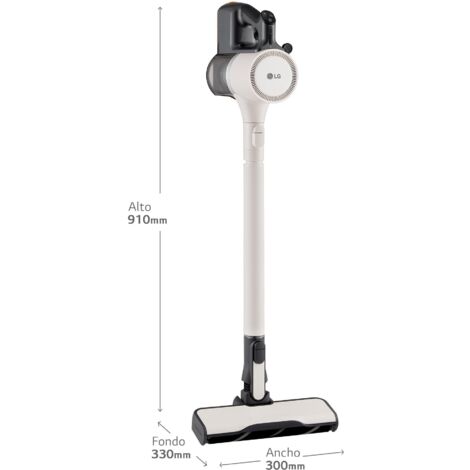 LG – Aspirador escoba recargable 2 en 1 – Potencia 150W – Autonomía 60 min – Tecnología ciclónica para succión eficiente (1/5)