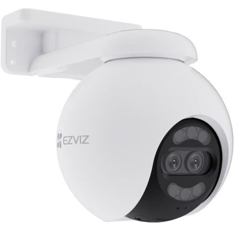 Cámara motorizada - EZVIZ - H80x Dual - 4K - Visión nocturna a color - Audio bidireccional