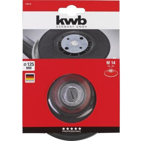 kwb 718112 accesorio para amoladora angular Almohadilla de apoyo