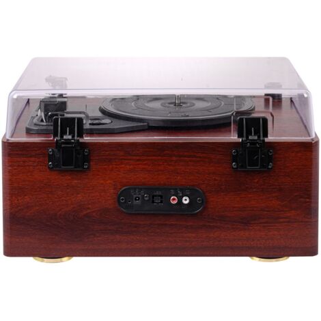 TOCADISCOS TREVI TT 1030 BT TURNTABLE+AW+WLESS IN-OUT WOODEN