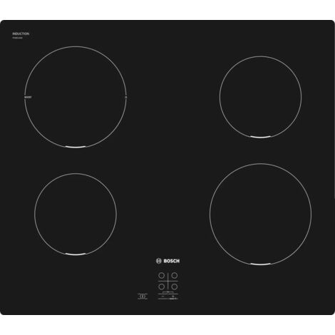 Bosch Serie 2 PUG611AA5E hobs Negro Encimera 60 cm Con placa de inducción 4 zona(s)