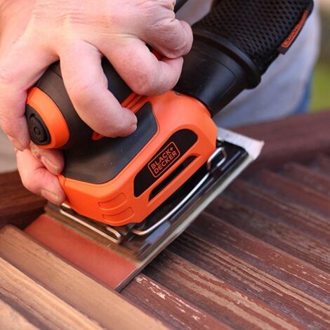 Black & Decker KA401LA Lijadora orbital 14000 RPM Negro, Naranja (1/5)